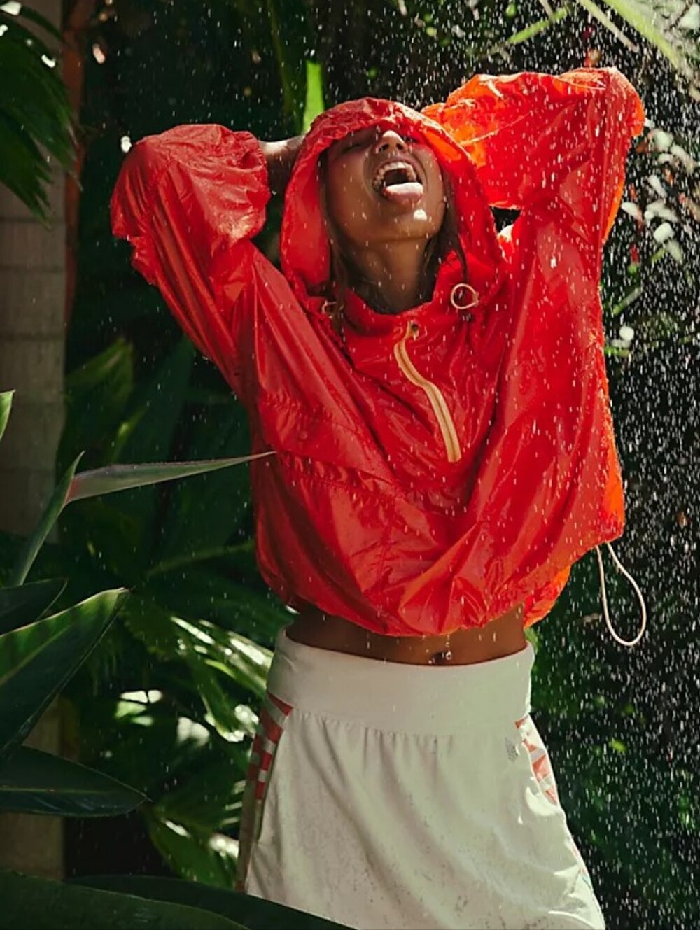 Free People Packable Rain Coat
